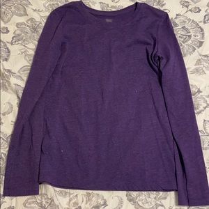 Kids purple longsleeve shirt